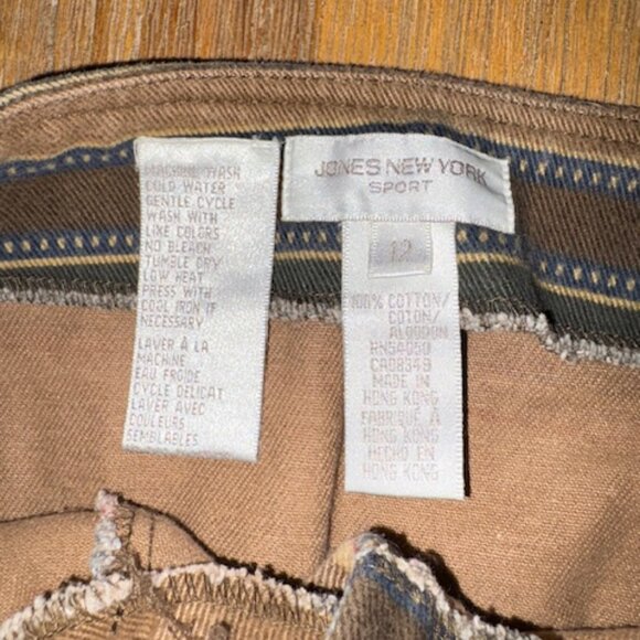 Vintage Jones New York Southwest Wrap Skirt, Size 12, Excellent - Picture 4 of 5